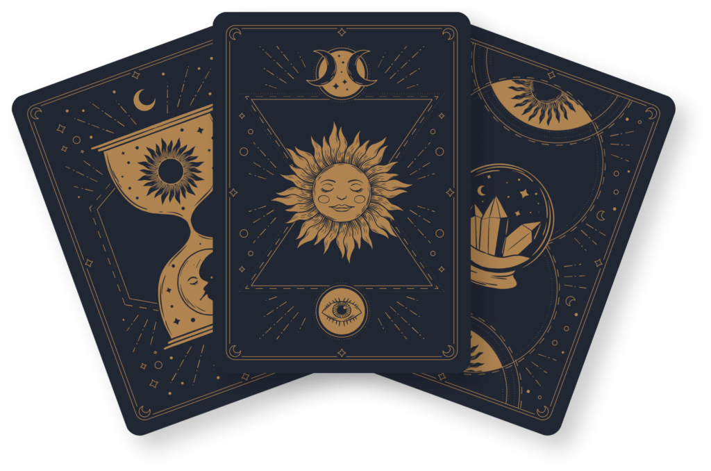 Tarot cards illustration